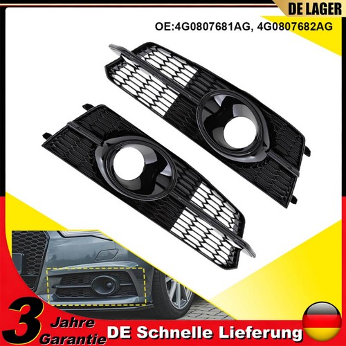 Stoßstangengitter set schwarz - set,